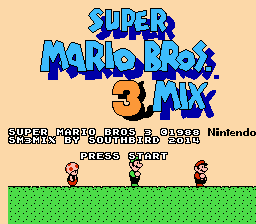 Super Mario Bros 3Mix Title Screen